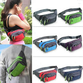 Multifunctional Solid Unisex Waist Backpack - Assorted